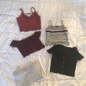 Fashion Q  crop top bundle